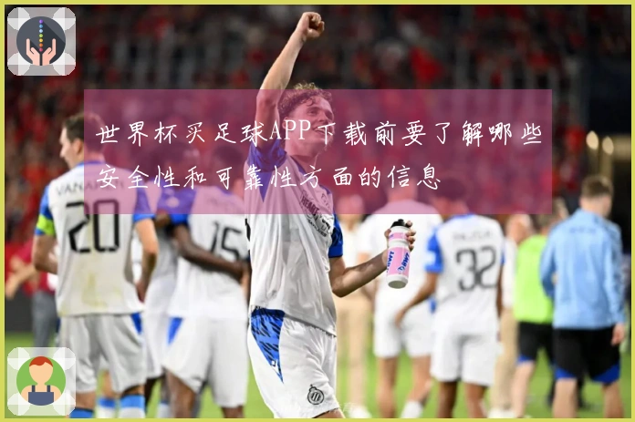 世界杯买足球APP下载前要了解哪些安全性和可靠性方面的信息