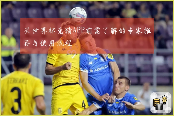 买世界杯竞猜APP前需了解的专家推荐与使用流程