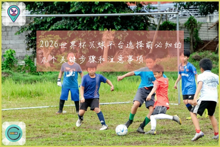 2026世界杯买球平台选择前必知的几个关键步骤和注意事项