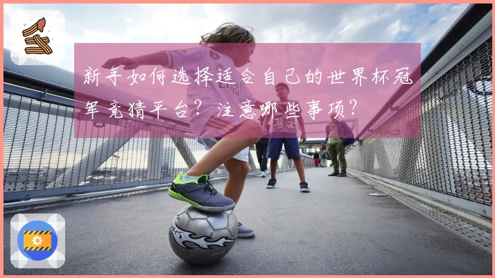 新手如何选择适合自己的世界杯冠军竞猜平台？注意哪些事项？