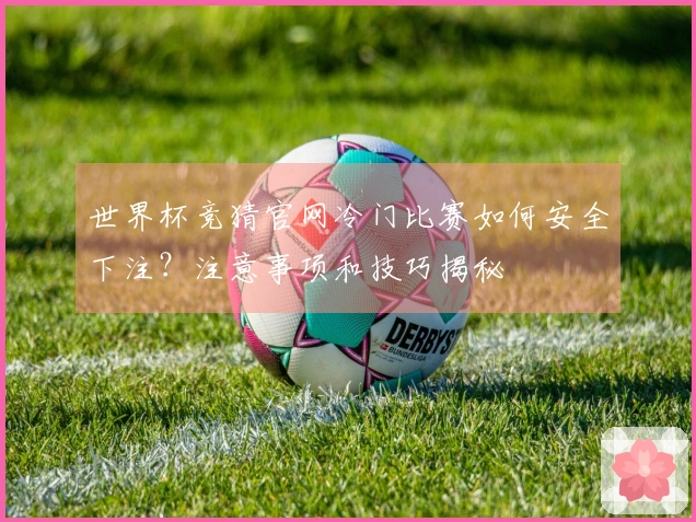 世界杯竞猜官网冷门比赛如何安全下注？注意事项和技巧揭秘